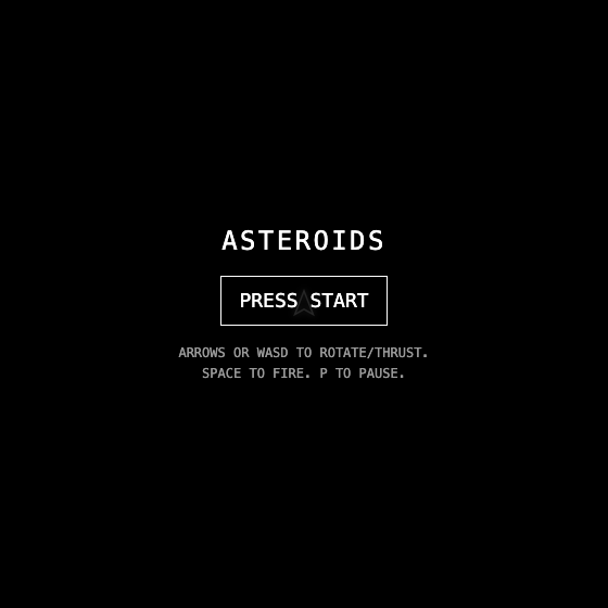 Asteroids preview