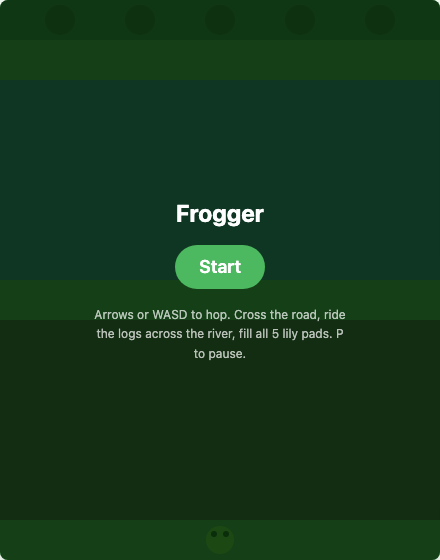 Frogger preview