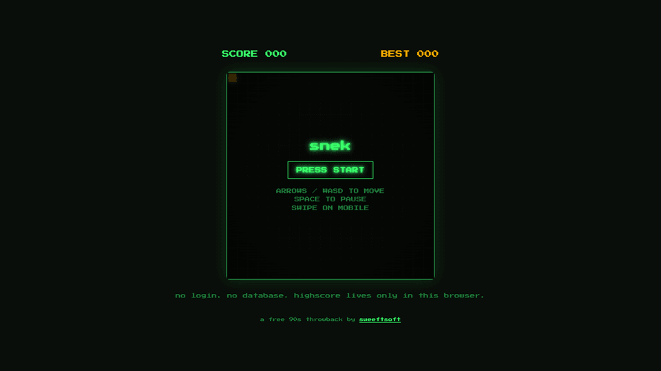 snek preview
