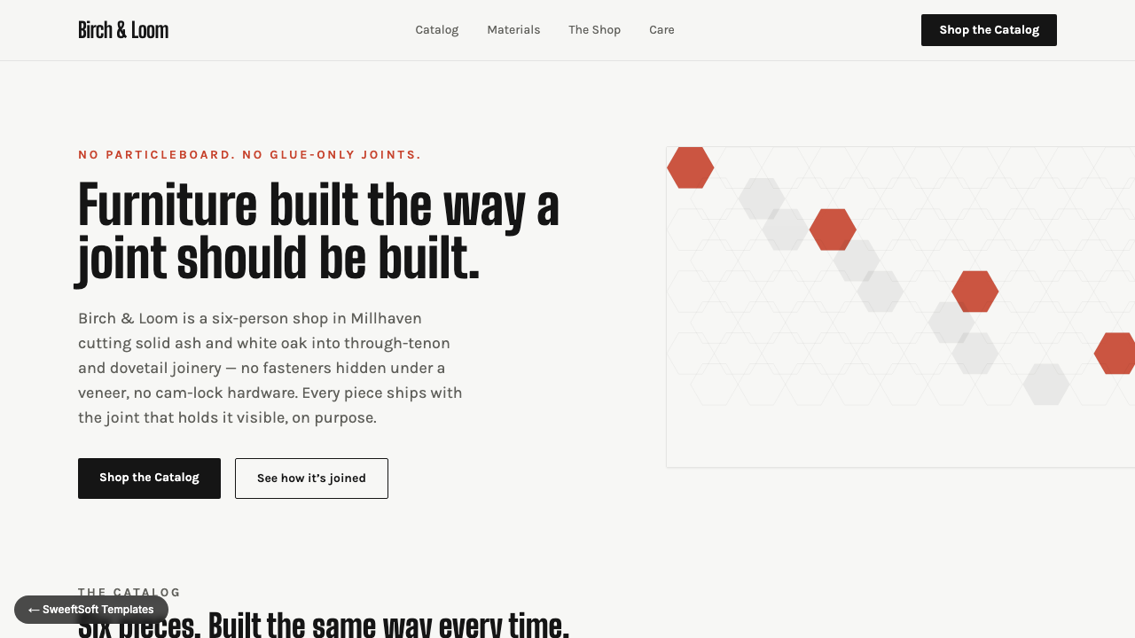 Preview of Birch & Loom — Solid-Joinery Furniture