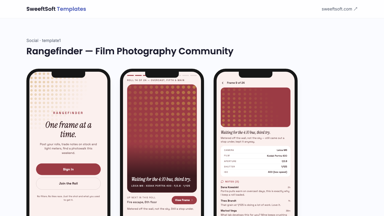 Preview of Rangefinder — Film Photography Community